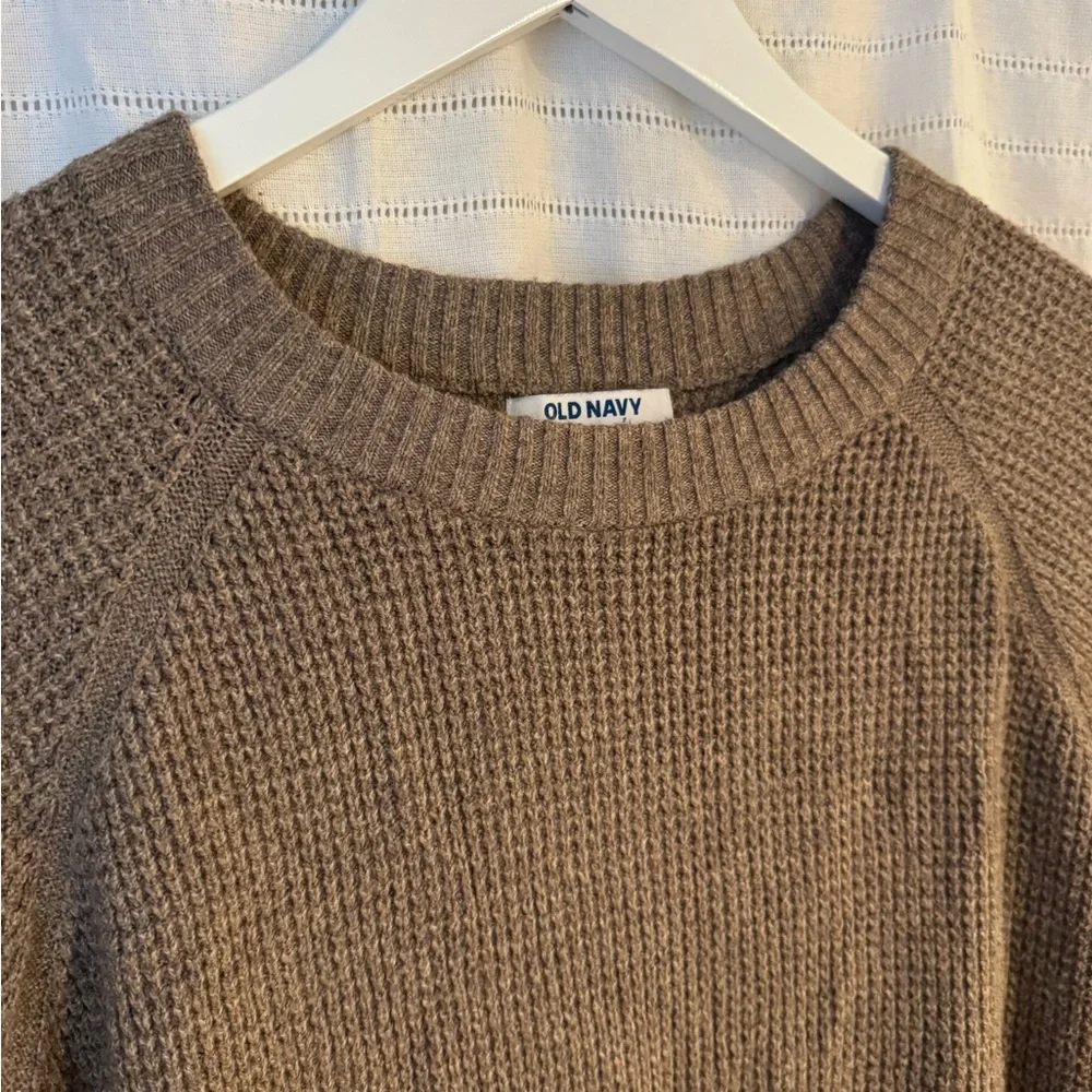 Old Navy SoSoft Mocha Crewneck Sweater Size XL - Picture 2 of 6